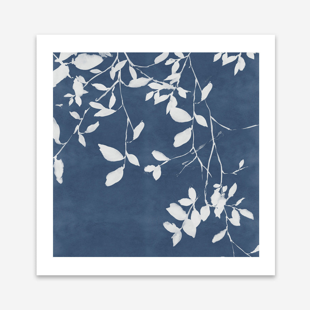 Shop Indigo Sky II (Square) Art Print a painted abstract themed wall art print from The Print Emporium wall artwork collection - Buy Australian made fine art painting style poster and framed prints for the home and your interior decor room, TPE-PC-EZ873-AP