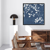 Shop Indigo Sky II (Square) Canvas Print a painted abstract themed framed canvas wall art print from The Print Emporium artwork collection - Buy Australian made fine art painting style stretched canvas prints for the home and your interior decor space, TPE-PC-EZ873-CA-40X40-NF