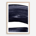 Shop Indigo Swerve II Art Print a painted abstract themed wall art print from The Print Emporium wall artwork collection - Buy Australian made fine art painting style poster and framed prints for the home and your interior decor room, TPE-PC-IH104-AP