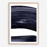 Shop Indigo Swerve II Art Print a painted abstract themed wall art print from The Print Emporium wall artwork collection - Buy Australian made fine art painting style poster and framed prints for the home and your interior decor room, TPE-PC-IH104-AP