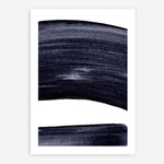 Shop Indigo Swerve II Art Print a painted abstract themed wall art print from The Print Emporium wall artwork collection - Buy Australian made fine art painting style poster and framed prints for the home and your interior decor room, TPE-PC-IH104-AP