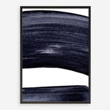 Shop Indigo Swerve II Art Print a painted abstract themed wall art print from The Print Emporium wall artwork collection - Buy Australian made fine art painting style poster and framed prints for the home and your interior decor room, TPE-PC-IH104-AP
