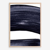 Shop Indigo Swerve II Art Print a painted abstract themed wall art print from The Print Emporium wall artwork collection - Buy Australian made fine art painting style poster and framed prints for the home and your interior decor room, TPE-PC-IH104-AP