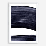 Shop Indigo Swerve II Art Print a painted abstract themed wall art print from The Print Emporium wall artwork collection - Buy Australian made fine art painting style poster and framed prints for the home and your interior decor room, TPE-PC-IH104-AP