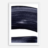 Shop Indigo Swerve II Art Print a painted abstract themed wall art print from The Print Emporium wall artwork collection - Buy Australian made fine art painting style poster and framed prints for the home and your interior decor room, TPE-PC-IH104-AP