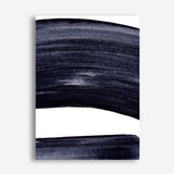 Shop Indigo Swerve II Canvas Print a painted abstract themed framed canvas wall art print from The Print Emporium artwork collection - Buy Australian made fine art painting style stretched canvas prints for the home and your interior decor space, TPE-PC-IH104-CA-35X46-NF