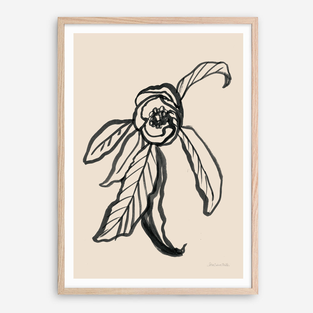 Shop Ink Sketch Flower Art Print a floral themed painted wall art print from The Print Emporium wall artwork collection - Buy Australian made fine art painting style poster and framed prints for the home and your interior decor room, TPE-WA-74430-AP