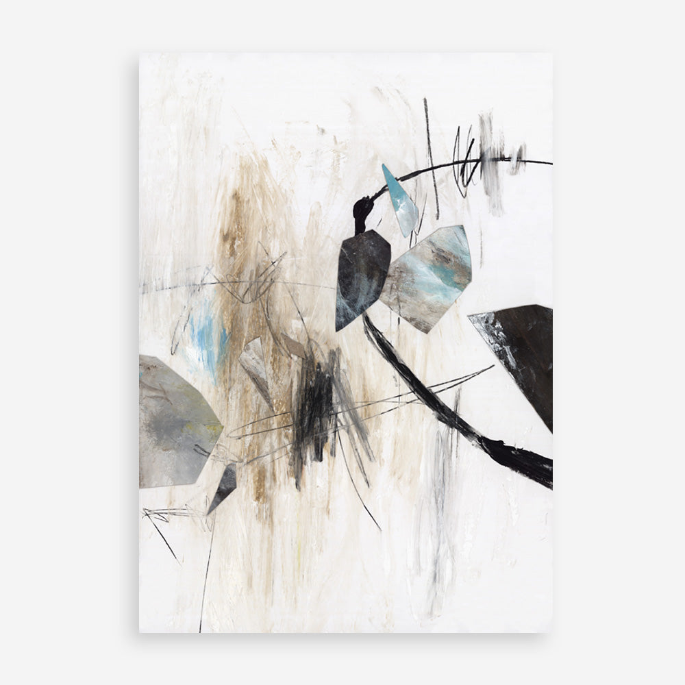 Shop Inked In Black I Art Print a painted abstract themed wall art print from The Print Emporium wall artwork collection - Buy Australian made fine art painting style poster and framed prints for the home and your interior decor room, TPE-PC-PG620-AP