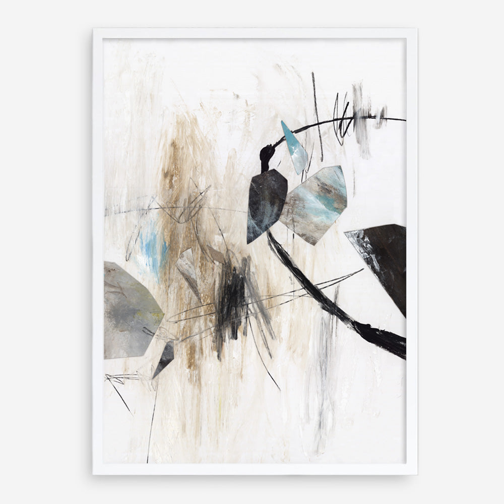 Shop Inked In Black I Art Print a painted abstract themed wall art print from The Print Emporium wall artwork collection - Buy Australian made fine art painting style poster and framed prints for the home and your interior decor room, TPE-PC-PG620-AP