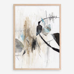 Shop Inked In Black I Art Print a painted abstract themed wall art print from The Print Emporium wall artwork collection - Buy Australian made fine art painting style poster and framed prints for the home and your interior decor room, TPE-PC-PG620-AP