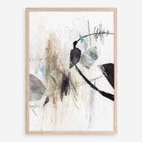 Shop Inked In Black I Art Print a painted abstract themed wall art print from The Print Emporium wall artwork collection - Buy Australian made fine art painting style poster and framed prints for the home and your interior decor room, TPE-PC-PG620-AP