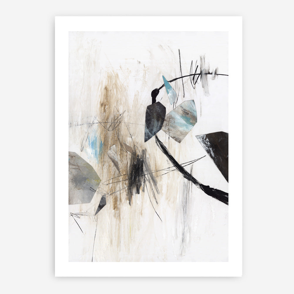 Shop Inked In Black I Art Print a painted abstract themed wall art print from The Print Emporium wall artwork collection - Buy Australian made fine art painting style poster and framed prints for the home and your interior decor room, TPE-PC-PG620-AP