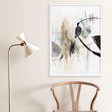 Shop Inked In Black I Art Print a painted abstract themed wall art print from The Print Emporium wall artwork collection - Buy Australian made fine art painting style poster and framed prints for the home and your interior decor room, TPE-PC-PG620-AP