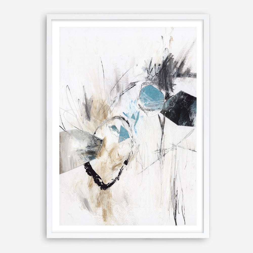 Shop Inked In Black II Art Print a painted abstract themed wall art print from The Print Emporium wall artwork collection - Buy Australian made fine art painting style poster and framed prints for the home and your interior decor room, TPE-PC-PG621-AP