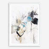 Shop Inked In Black II Art Print a painted abstract themed wall art print from The Print Emporium wall artwork collection - Buy Australian made fine art painting style poster and framed prints for the home and your interior decor room, TPE-PC-PG621-AP