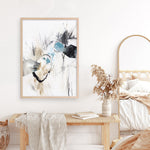 Shop Inked In Black II Art Print a painted abstract themed wall art print from The Print Emporium wall artwork collection - Buy Australian made fine art painting style poster and framed prints for the home and your interior decor room, TPE-PC-PG621-AP