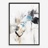Shop Inked In Black II Art Print a painted abstract themed wall art print from The Print Emporium wall artwork collection - Buy Australian made fine art painting style poster and framed prints for the home and your interior decor room, TPE-PC-PG621-AP