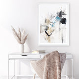 Shop Inked In Black II Art Print a painted abstract themed wall art print from The Print Emporium wall artwork collection - Buy Australian made fine art painting style poster and framed prints for the home and your interior decor room, TPE-PC-PG621-AP