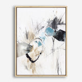 Shop Inked In Black II Canvas Print a painted abstract themed framed canvas wall art print from The Print Emporium artwork collection - Buy Australian made fine art painting style stretched canvas prints for the home and your interior decor space, TPE-PC-PG621-CA-35X46-NF