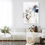 Shop Inked In Black II Canvas Print a painted abstract themed framed canvas wall art print from The Print Emporium artwork collection - Buy Australian made fine art painting style stretched canvas prints for the home and your interior decor space, TPE-PC-PG621-CA-35X46-NF