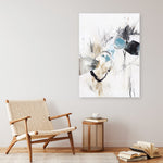 Shop Inked In Black II Canvas Print a painted abstract themed framed canvas wall art print from The Print Emporium artwork collection - Buy Australian made fine art painting style stretched canvas prints for the home and your interior decor space, TPE-PC-PG621-CA-35X46-NF