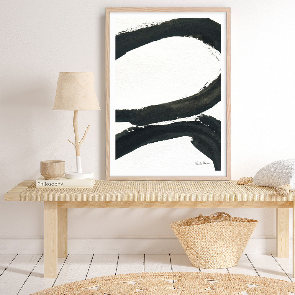 Shop Inky I Art Print a painted abstract themed wall art print from The Print Emporium wall artwork collection - Buy Australian made fine art painting style poster and framed prints for the home and your interior decor room, TPE-WA-76836-AP
