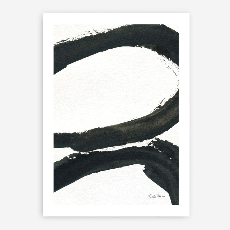 Shop Inky I Art Print a painted abstract themed wall art print from The Print Emporium wall artwork collection - Buy Australian made fine art painting style poster and framed prints for the home and your interior decor room, TPE-WA-76836-AP