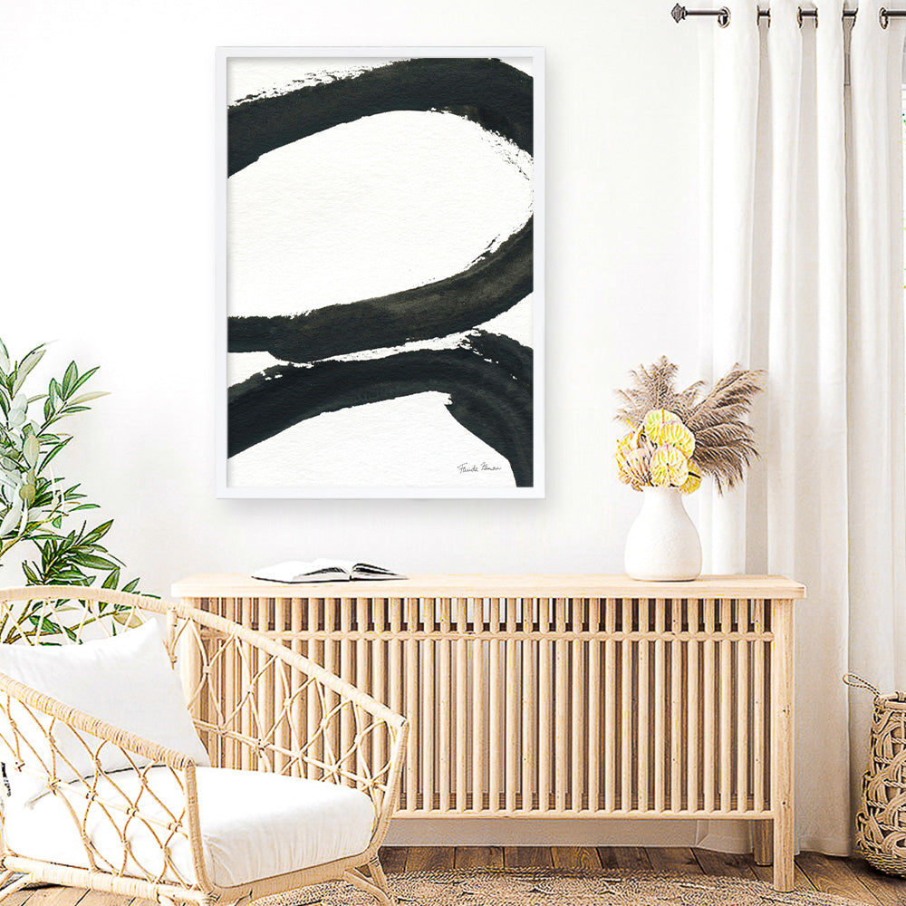 Shop Inky I Art Print a painted abstract themed wall art print from The Print Emporium wall artwork collection - Buy Australian made fine art painting style poster and framed prints for the home and your interior decor room, TPE-WA-76836-AP