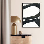 Shop Inky I Art Print a painted abstract themed wall art print from The Print Emporium wall artwork collection - Buy Australian made fine art painting style poster and framed prints for the home and your interior decor room, TPE-WA-76836-AP