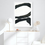 Shop Inky I Art Print a painted abstract themed wall art print from The Print Emporium wall artwork collection - Buy Australian made fine art painting style poster and framed prints for the home and your interior decor room, TPE-WA-76836-AP
