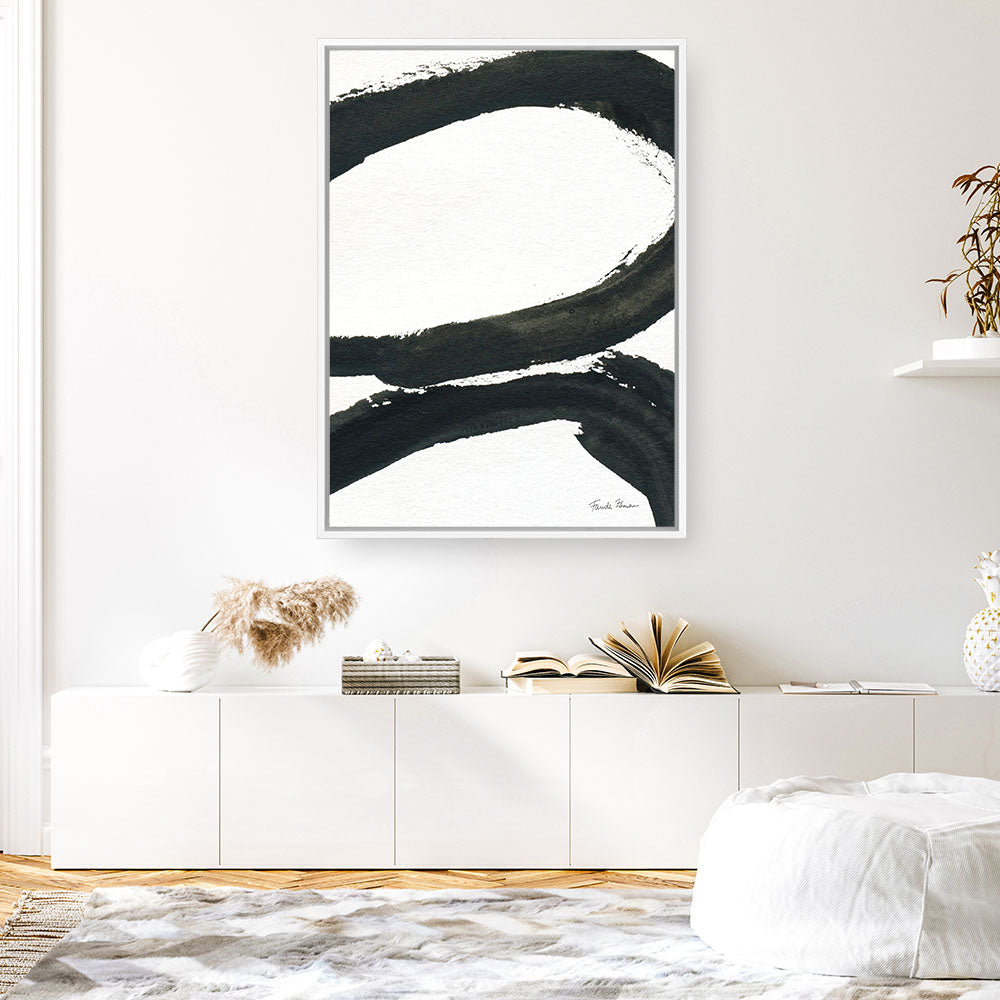 Shop Inky I Canvas Print a painted abstract themed framed canvas wall art print from The Print Emporium artwork collection - Buy Australian made fine art painting style stretched canvas prints for the home and your interior decor space, TPE-WA-76836-CA-35X46-NF
