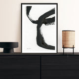Shop Inky IV Art Print a painted abstract themed wall art print from The Print Emporium wall artwork collection - Buy Australian made fine art painting style poster and framed prints for the home and your interior decor room, TPE-WA-76839-AP