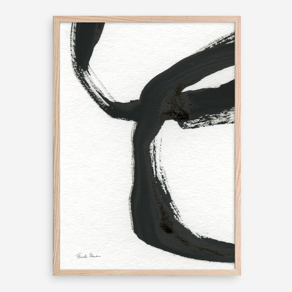 Shop Inky IV Art Print a painted abstract themed wall art print from The Print Emporium wall artwork collection - Buy Australian made fine art painting style poster and framed prints for the home and your interior decor room, TPE-WA-76839-AP