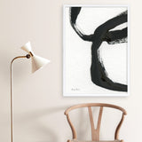 Shop Inky IV Art Print a painted abstract themed wall art print from The Print Emporium wall artwork collection - Buy Australian made fine art painting style poster and framed prints for the home and your interior decor room, TPE-WA-76839-AP