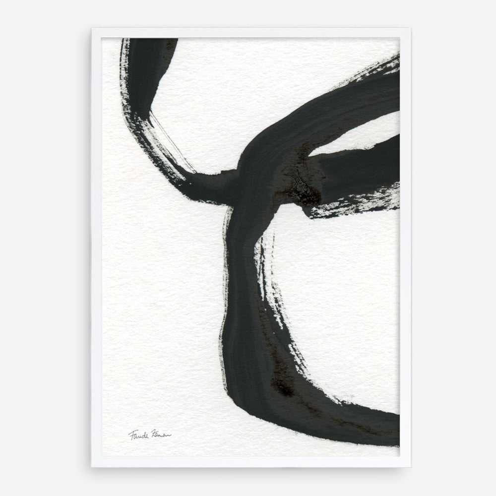 Shop Inky IV Art Print a painted abstract themed wall art print from The Print Emporium wall artwork collection - Buy Australian made fine art painting style poster and framed prints for the home and your interior decor room, TPE-WA-76839-AP