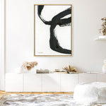 Shop Inky IV Canvas Print a painted abstract themed framed canvas wall art print from The Print Emporium artwork collection - Buy Australian made fine art painting style stretched canvas prints for the home and your interior decor space, TPE-WA-76839-CA-35X46-NF
