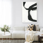 Shop Inky IV Canvas Print a painted abstract themed framed canvas wall art print from The Print Emporium artwork collection - Buy Australian made fine art painting style stretched canvas prints for the home and your interior decor space, TPE-WA-76839-CA-35X46-NF