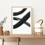 Shop Inky VI Art Print a painted abstract themed wall art print from The Print Emporium wall artwork collection - Buy Australian made fine art painting style poster and framed prints for the home and your interior decor room, TPE-WA-76841-AP