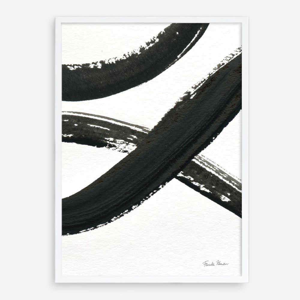 Shop Inky VI Art Print a painted abstract themed wall art print from The Print Emporium wall artwork collection - Buy Australian made fine art painting style poster and framed prints for the home and your interior decor room, TPE-WA-76841-AP