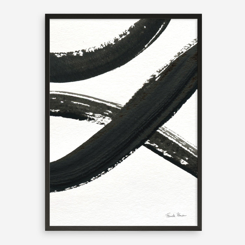 Shop Inky VI Art Print a painted abstract themed wall art print from The Print Emporium wall artwork collection - Buy Australian made fine art painting style poster and framed prints for the home and your interior decor room, TPE-WA-76841-AP
