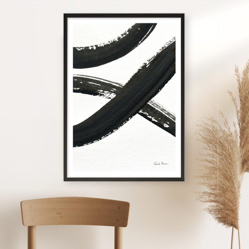 Shop Inky VI Art Print a painted abstract themed wall art print from The Print Emporium wall artwork collection - Buy Australian made fine art painting style poster and framed prints for the home and your interior decor room, TPE-WA-76841-AP
