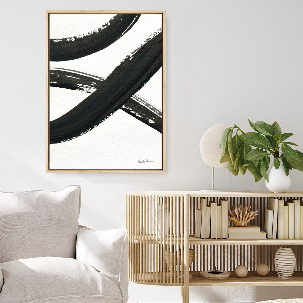 Shop Inky VI Canvas Print a painted abstract themed framed canvas wall art print from The Print Emporium artwork collection - Buy Australian made fine art painting style stretched canvas prints for the home and your interior decor space, TPE-WA-76841-CA-35X46-NF