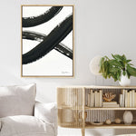 Shop Inky VI Canvas Print a painted abstract themed framed canvas wall art print from The Print Emporium artwork collection - Buy Australian made fine art painting style stretched canvas prints for the home and your interior decor space, TPE-WA-76841-CA-35X46-NF