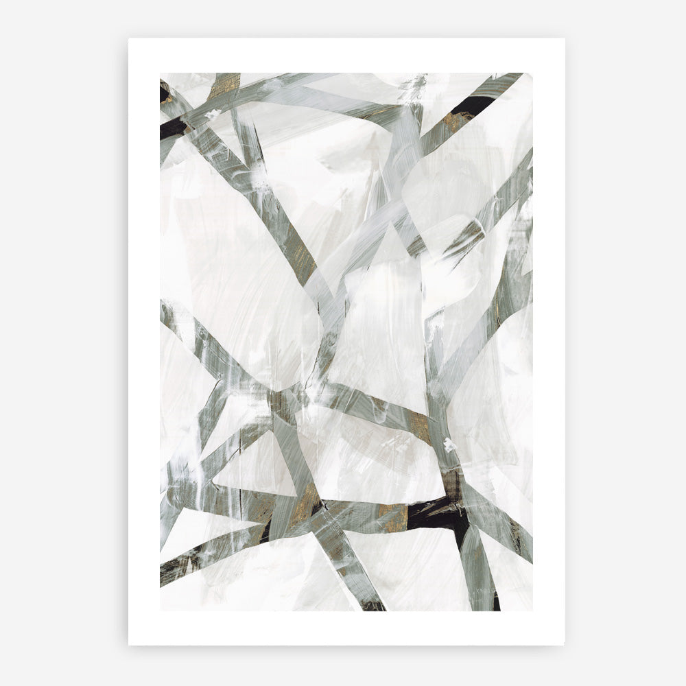 Shop Interconnect I Art Print a painted abstract themed wall art print from The Print Emporium wall artwork collection - Buy Australian made fine art painting style poster and framed prints for the home and your interior decor room, TPE-PC-PI172-AP