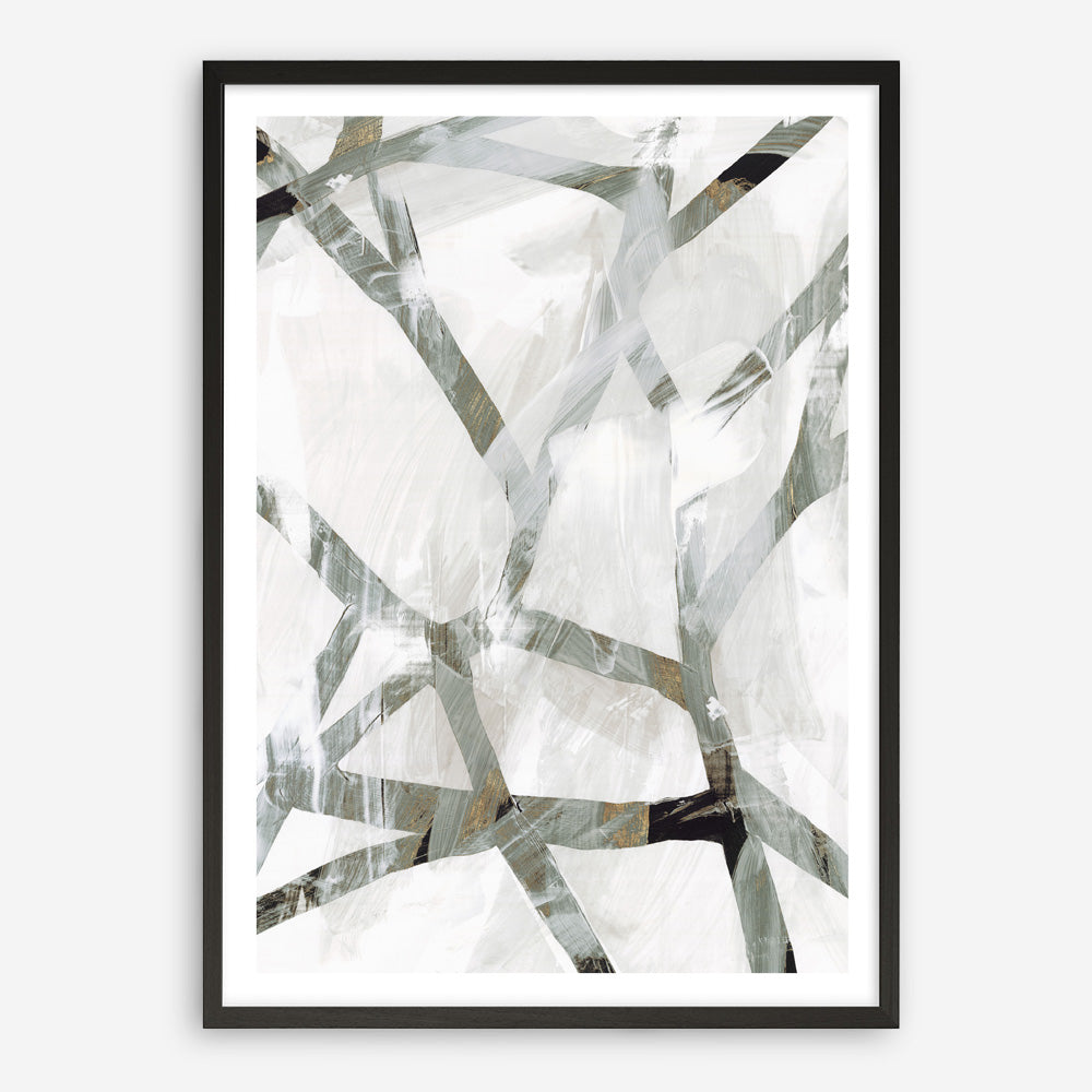 Shop Interconnect I Art Print a painted abstract themed wall art print from The Print Emporium wall artwork collection - Buy Australian made fine art painting style poster and framed prints for the home and your interior decor room, TPE-PC-PI172-AP