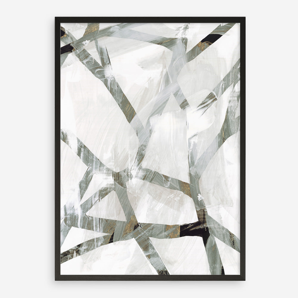 Shop Interconnect I Art Print a painted abstract themed wall art print from The Print Emporium wall artwork collection - Buy Australian made fine art painting style poster and framed prints for the home and your interior decor room, TPE-PC-PI172-AP