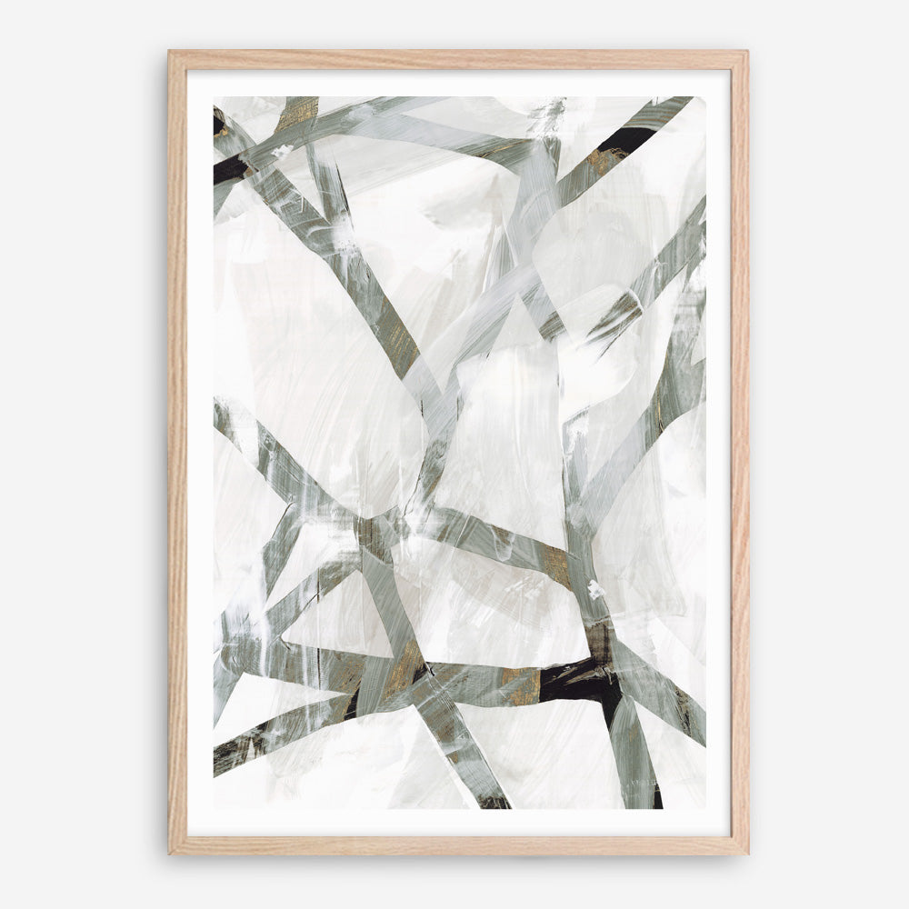 Shop Interconnect I Art Print a painted abstract themed wall art print from The Print Emporium wall artwork collection - Buy Australian made fine art painting style poster and framed prints for the home and your interior decor room, TPE-PC-PI172-AP
