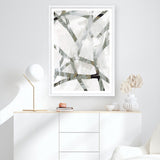 Shop Interconnect I Art Print a painted abstract themed wall art print from The Print Emporium wall artwork collection - Buy Australian made fine art painting style poster and framed prints for the home and your interior decor room, TPE-PC-PI172-AP