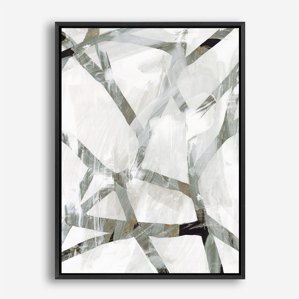 Shop Interconnect I Canvas Print a painted abstract themed framed canvas wall art print from The Print Emporium artwork collection - Buy Australian made fine art painting style stretched canvas prints for the home and your interior decor space, TPE-PC-PI172-CA-35X46-NF