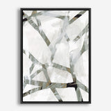 Shop Interconnect I Canvas Print a painted abstract themed framed canvas wall art print from The Print Emporium artwork collection - Buy Australian made fine art painting style stretched canvas prints for the home and your interior decor space, TPE-PC-PI172-CA-35X46-NF